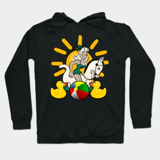 The Ball Horse and the Yellow Duck Hoodie